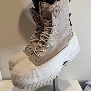 Converse Chuck Taylor Lugged 2.0 Women CC X-hi Wonder Stone a04668c Boot Size 10